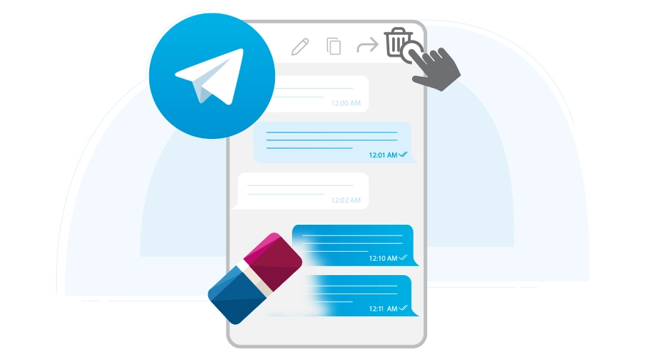 Delete Sent Messages in Telegram
