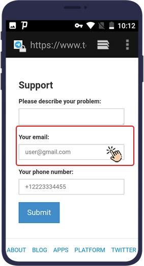 بازیابی اکانت هک شده در تلگرام