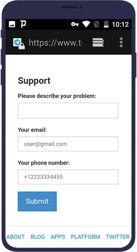 بازیابی اکانت هک شده در تلگرام