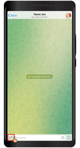 ارسال لوکیشن به صورت لایو در تلگرام