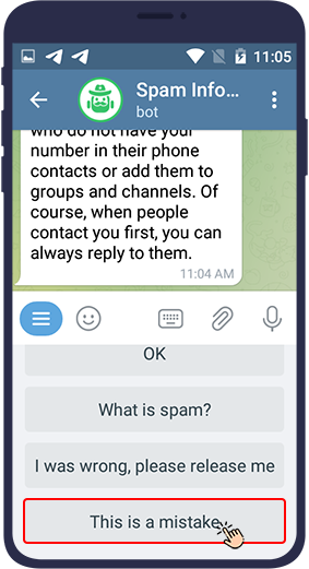 如何摆脱 Telegram 上的举报