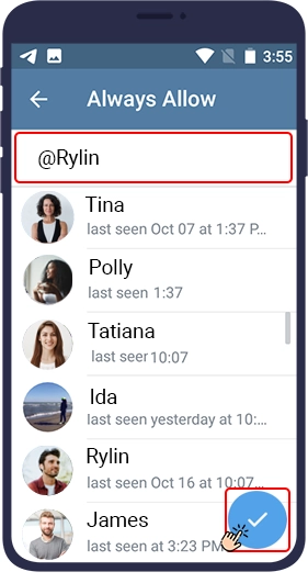 چگونه با بستن اد ممبر گروه تلگرام به یک سری افراد اجازه اد کردن بدهیم؟