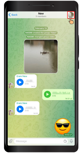 Transfer the Ownership of a Telegram Group
