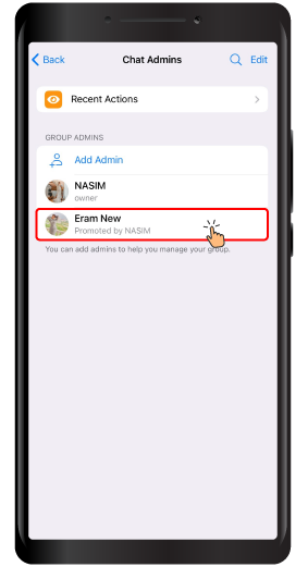 نحوه انتقال مالکیت گروه تلگرام به دیگران