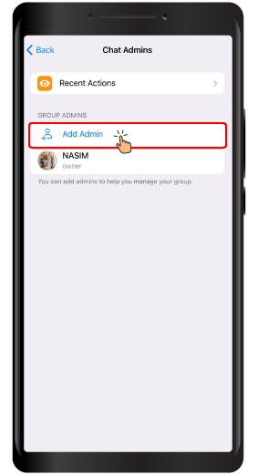 Transfer the Ownership of a Telegram Group