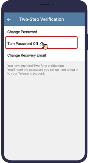 چگونه تایید دو مرحله ای تلگرام را غیر فعال کنیم؟