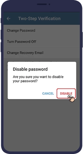 چگونه تایید دو مرحله ای تلگرام را غیر فعال کنیم؟