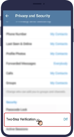 چگونه تایید دو مرحله ای تلگرام را فعال کنیم؟