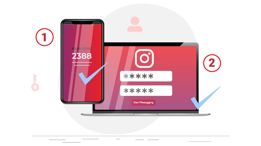 Two-Step Instagram Authentication