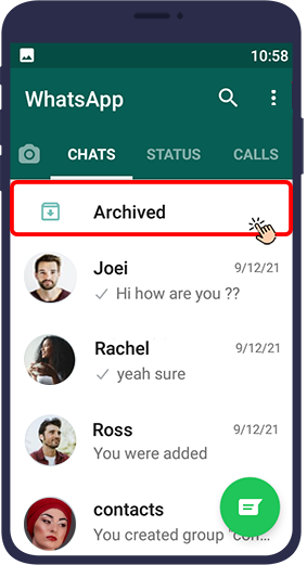 whatsapp archive
