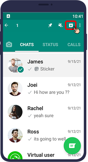 whatsapp archive