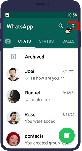 whatsapp archive