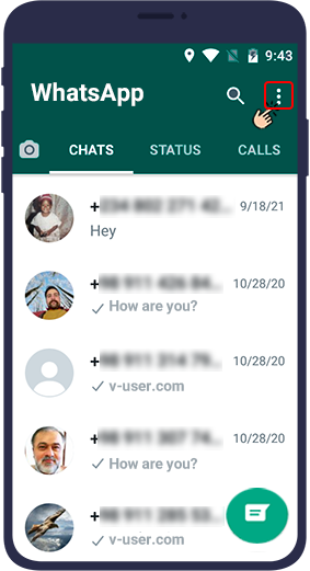 مدیریت حجم اشغال شده گوشی توسط واتساپ