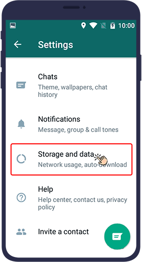 مدیریت حجم اشغال شده گوشی توسط واتساپ
