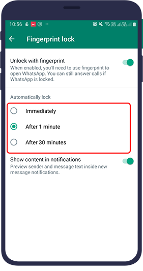 How to Enable Fingerprint in WhatsApp