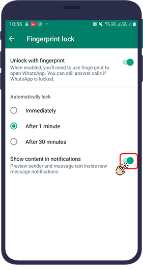 How to Enable Fingerprint in WhatsApp