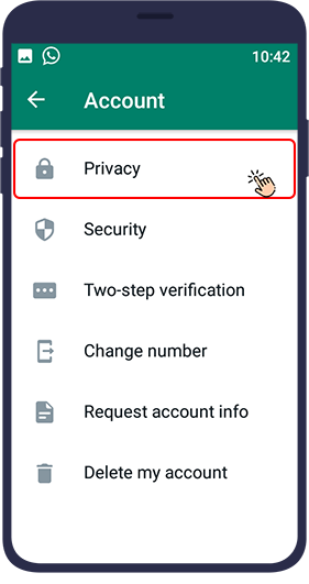 Protect Your Privacy in WhatsApp