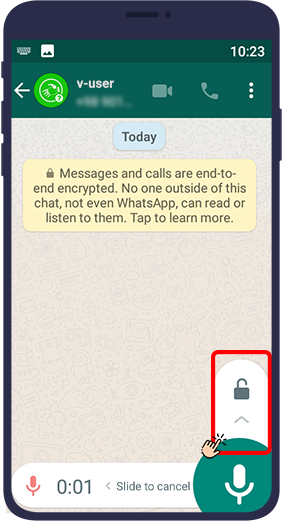 whatsapp voice message