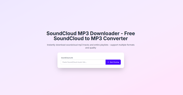 SoundCloud To MP3: The Straightforward Solution