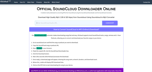 Klickaud: The Versatile Audio Extractor